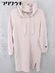 ◇ FILA フィラ×MERCURYDUO マーキュリーデュオ ロゴ 刺繍 スリット 長袖 膝丈 ワンピース サイズF ピンク レディース 【中古】 【1104210006049】のサムネイル