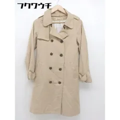◇ MAJESTIC LEGON マジェスティックレゴン トレンチコート サイズM ベージュ レディース 【中古】 【1104280001043】のサムネイル