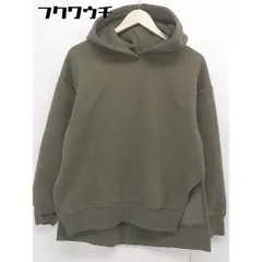 ◇ SENSE OF PLACE by URBAN RESEARCH 裏起毛 長袖 プルオーバー パーカー サイズF カーキ レディース 【中古】 【1105060004346】のサムネイル