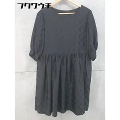 ◇ ◎ BEAMS BOY ビームス ボーイ 長袖 膝丈 ワンピース 表記なし ブラック レディース 【中古】 【1105110017371】のサムネイル