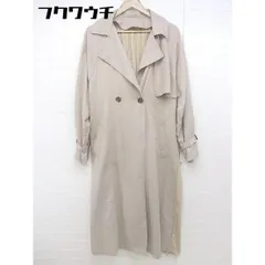 ◇ titivate ティティベイト プリーツ トレンチコート サイズM ベージュ レディース 【中古】 【1105130007604】のサムネイル