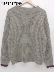 ◇ grn ジーアールエヌ 長袖 ニット セーター サイズ1 グレー系 メンズ 【中古】 【1105170001082】のサムネイル