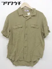 ◇ EASTBOY イーストボーイ 半袖 シャツ サイズM カーキ メンズ 【中古】 【1105170006285】のサムネイル