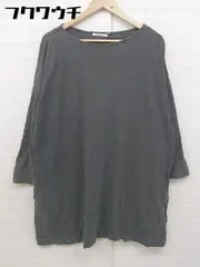 ◇ pual ce cin ピュアルセシン 長袖 膝丈 トレーナー ワンピース ブラック系 レディース 【中古】 【1105200006759】のサムネイル
