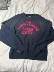 70s Collegiate Pacific Color Flock Print - メルカリ