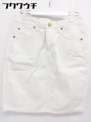 ◇ Lee リー FREAK'S STORE ミニ タイト コーデュロイスカート サイズ XS オフホワイト レディース  【1106010008957】のサムネイル