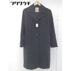 ■ MK MICHEL KLEIN エムケーミッシェルクラン 長袖 ロング コート ブラック系 レディース 【中古】 【1106030002225】のサムネイル