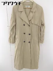 ◇ le.coeur blanc ルクールブラン 長袖 トレンチコート サイズ38 ベージュ レディース 【中古】 【1106040009771】のサムネイル