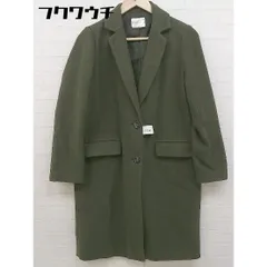 ■ RETROGIRL レトロガール 長袖 チェスター コート サイズM カーキ レディース  【中古】 【1106080007553】のサムネイル