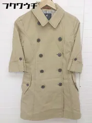 ◇ ◎ LOVELESS ラブレス ベルト付 五分袖 トレンチ コート サイズ34 ベージュ レディース  【中古】 【1106110004262】のサムネイル