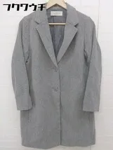 ■ chocol raffine robe ショコラフィネローブ チェスター コート サイズF グレー レディース  【1106160006377】のサムネイル