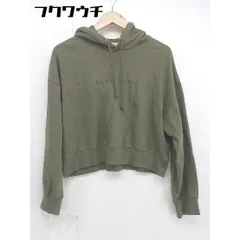 ◇ CLANE PETAL 長袖 プルオーバー パーカー サイズF カーキ レディース  【中古】 【1106210001994】のサムネイル