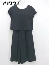 ◇ CLEAR IMPRESSION クリアインプレッション バックジップ 半袖 オールインワン サイズ1 ブラック レディース  【1106220010252】のサムネイル