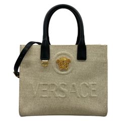 極美品】ヴェルサーチ バロッコアテナ ミニトートバッグ ハンドバッグ