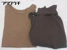 ◇ 《 LAGUNAMOON ラグナムーン まとめ売り2点 Fサイズのみ カットソー ニット ハーフ ショート パンツ レディース 》  【1106230002209】のサムネイル