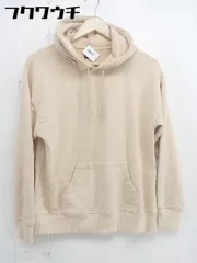 ◇ merlot メルロー バックプリント 長袖 プルオーバー パーカー ベージュ レディース  【1106230009017】のサムネイル