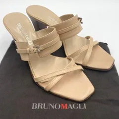 BRUNOMAGLI ブルーノマリ サンダル 36 ベージュ イタリア製のサムネイル