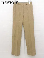 ◇ TRUSSARDI トラサルディー センタープレス スラックス パンツ サイズ40 ブラウン メンズ  【中古】 【1106240019631】のサムネイル