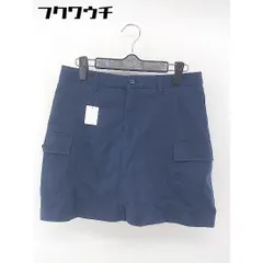 ◇ ◎ adidas アディダス ミニ 台形 スカート サイズM ネイビー レディース  【1107010001979】のサムネイル