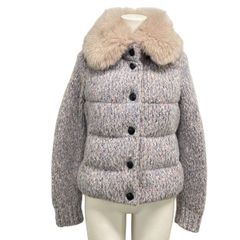 MONCLER(몽클레일) 다운 재킷 사이즈 XS 레이디스 MAGLIONE TRICOT CARDIGAN(마리오네트리콧카디건) 알파카