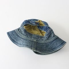 KAPITAL 老人と海 バケットハット ダメージデニム - メルカリ