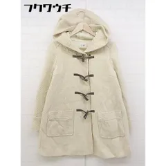 ■ ELLE エル 長袖 ダッフル コート サイズ38 ライトベージュ レディース  【中古】 【1107050009904】のサムネイル