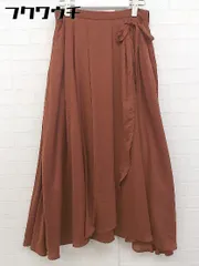 ◇ URBAN RESEARCH Sonny Label バックジップ ロング フレア スカート サイズFree ブラウン レディース  【中古】 【1107070005528】