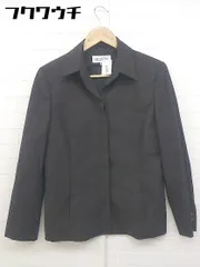◇ SCAPA スキャパ シングル4B 長袖 テーラード ジャケット サイズ40 ダークブラウン レディース  【中古】 【1107070003159】のサムネイル