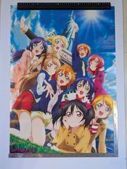 2015년 6월에 공개된 극장판 애니메이션 [러브라이브! The School Idol Movie]의 [특전 첨부 예매권 제3탄]의 구입 특전으로 준비된 B2 포스터(뉴욕/자유의 여신 Ver.)입니다
