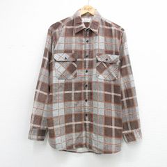 j*す様 FIVE BROTHER チェックネルシャツ USA製 三角タグ Lサ 80s USA製 FIVE BROTHER ネルシャツ 三角タグ - メルカリ