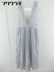 ◇ ehka sopo エヘカソポ 総柄 ワイドパンツ オールインワン サイズM グレー レディース  【1107120013503】のサムネイル