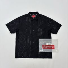 Supreme Mesh Stripe Shirt メッシュシャツ S - メルカリ