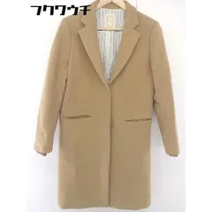 ■ Khaju カージュ SHIPS 長袖 チェスター コート サイズ38 ベージュ レディース  【中古】 【1107130011094】のサムネイル