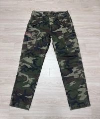 31 AMIRI ダメージレザーリペア カモフラ カーゴ 迷彩 アミリ MX1
