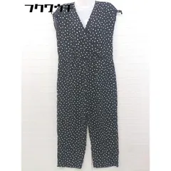 ◇ PAGEBOY ページボーイ ALICIA 水玉 カシュクール フレンチスリーブ サロペット サイズ F ブラック ホワイト レディース  【中古】 【1107130012541】のサムネイル