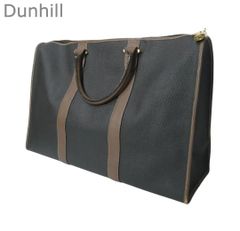 極美品✧dunhill ダンヒル ボストンバッグ PVCレザートラベルバッグ鍵