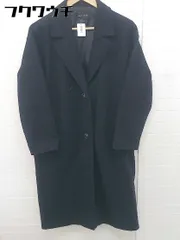 ■ chocol raffine robe ショコラ フィネ ローブ 長袖 チェスターコート サイズF ネイビー レディース  【中古】 【1107200013584】のサムネイル