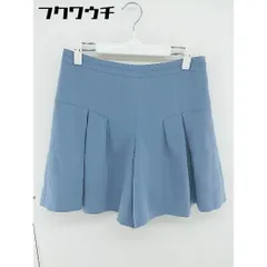 ◇ UNTITLED アンタイトル キュロット パンツ サイズ 2 ブルー レディース  【中古】 【1107190009376】のサムネイル