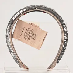 GUCCI グッチ スパンコール カチューシャ ヘアバンドのサムネイル