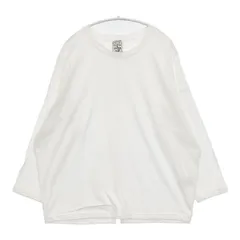 cloth&cross Hug O War コットン サイズF 長袖Ｔシャツ カットソー ロンＴ ホワイト レディース クロス＆クロス ハグオーワー【中古】6-0502M∞のサムネイル