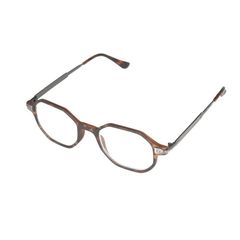 Brand new Dulton BONOX reading glasses, stylish, octagonal shape, available in +1.0, +1.5, +2.0, +2.5, and +3.0 prescriptions. (YGJ122DM/2)