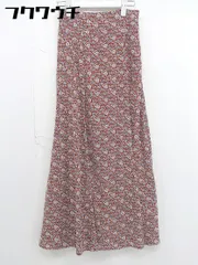 ◇ N. Natural Beauty Basic 花柄 ロング フレア スカート サイズ M ブラウン マルチ レディース  【中古】 【1108050001820】のサムネイル