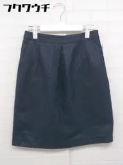 ◇ KBF+ ケービーエフプラス URBAN RESEARCH ラメ 膝丈 タイト スカート サイズ F ネイビー レディース  【中古】 【1108050001240】のサムネイル