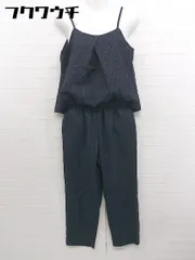◇ index インデックス ストライプ キャミソール オールインワン サイズM ネイビー レディース  【中古】 【1108060000974】のサムネイル