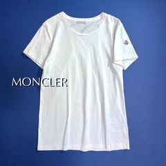 美品］モンクレール レディース ワンポイント Tシャツ ホワイト - メルカリ