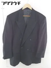 ◇ TAKA-Q タカキュー ダブル4B 長袖 テーラードジャケット ダークグレー メンズ  【中古】 【1108120003358】のサムネイル