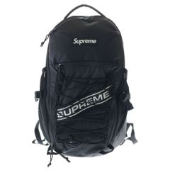 シュプリーム 18AW Backpack XPac 縦ロゴ バックパック 黒 - メルカリ