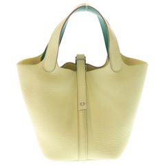 HERMES》 ピコタンロック MM クレ トリヨンクレマンス ハンドバッグ 