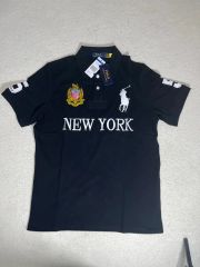 短丈 ラルフローレン ビックポニー ポロシャツ NEW YORK Sサイズ