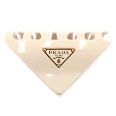 PRADA プレックス ヘアクリップ（アイボリー） バレッタ - メルカリ